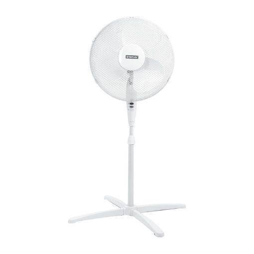 Status 16 Oscillating White Stand Fan (GR389)