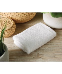 Eco Towel White Face Cloth - 30x30cm Pack of 10 (HD217)