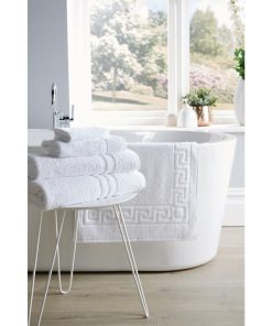 Eco Towel White Face Cloth - 30x30cm Pack of 10 (HD217)