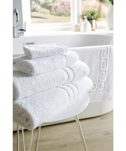 Eco Towel White Face Cloth - 30x30cm Pack of 10 (HD217)