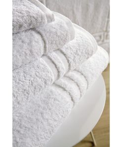 Eco Towel White Face Cloth - 30x30cm Pack of 10 (HD217)