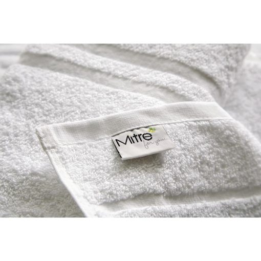 Eco Towel White Face Cloth - 30x30cm Pack of 10 (HD217)