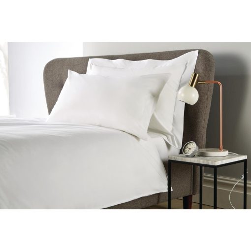 Eco Open Duvet Cover White Single (HD223)