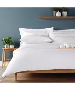 Eco Open Duvet Cover White Single (HD223)