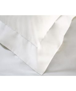 Eco Linen - Pillowcase White - Housewife 52x78cm Pack of 2 (HD227)