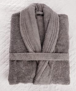 Luxury Curzon Bathrobe grey (HD236)