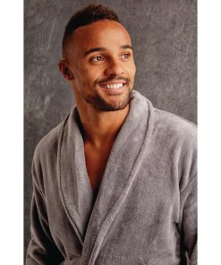 Comfort Vienna Bathrobe Grey (HD237)