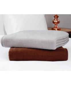 Comfort Fleece Blanket Chocolate (HD344)