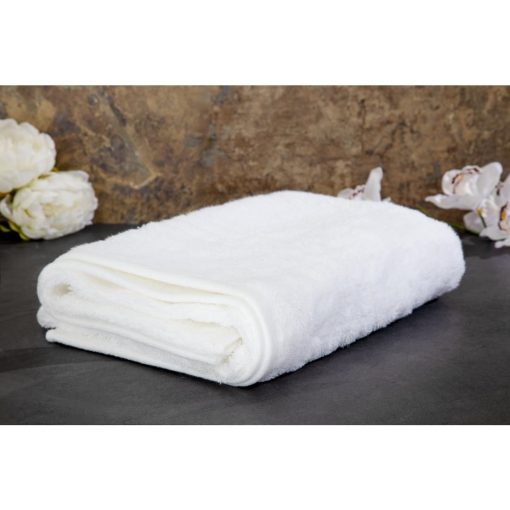 EcoKnit Bath Towel White 650gsm (HP389)