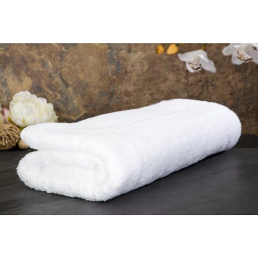 EcoKnit Bath Sheet White 650gsm (HP390)