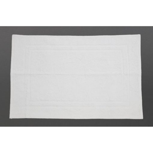 EcoKnit Bath Mat White 800gsm (HP391)