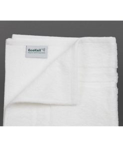 EcoKnit Bath Mat White 800gsm (HP391)