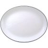 Churchill Black Line Oval Platters 202mm Pack of 12 (P695)