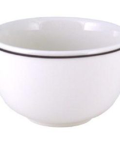 Churchill Black Line Sugar Bowls 89mm Pack of 12 (P704)