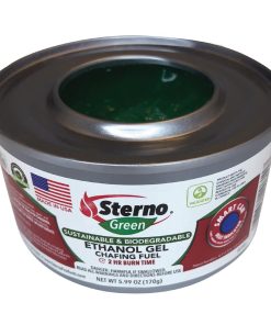 Sterno Green Ethanol Gel Chafing Fuel 2 Hour Pack of 144 (SA608)