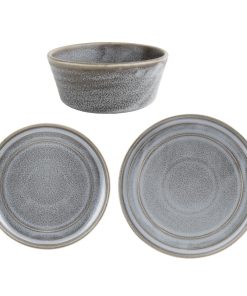 Olympia Cavolo Serve Like A Pro 18-Piece Charcoal Dusk Dinner Set (SA623)