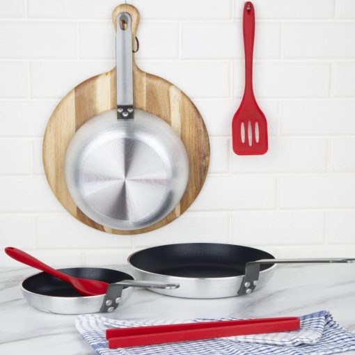 Vogue Cook Like A Pro 3-Piece Non-Stick Frying Pan and Saute Pan Set (SA691)