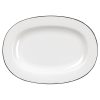 Churchill Alchemy Mono Oval Dishes 330mm Pack of 6 (W566)