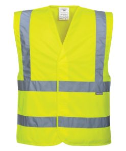 HiVis Two Band and Brace Vest Size S-M (BB736-SM)