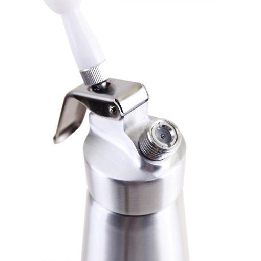 ICO Aluminium Whipped Cream Dispenser Silver 500ml (CH036)