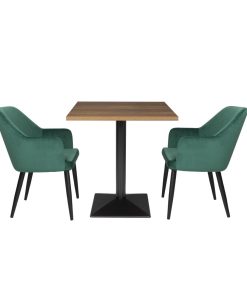 Bolero Complete Square Table 700mm (CH992)