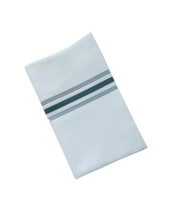 Bistro Table Napkins Green Stripe Pack of 10 (CX118)