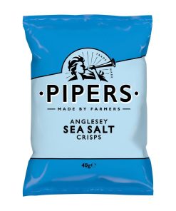 Pipers Anglesey Sea Salt 40g Pack of 24 (CZ700)