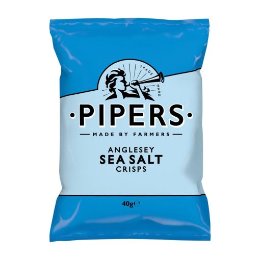 Pipers Anglesey Sea Salt 40g Pack of 24 (CZ700)