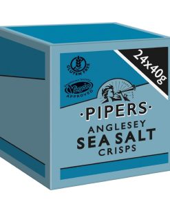 Pipers Anglesey Sea Salt 40g Pack of 24 (CZ700)