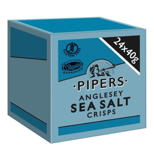 Pipers Anglesey Sea Salt 40g Pack of 24 (CZ700)