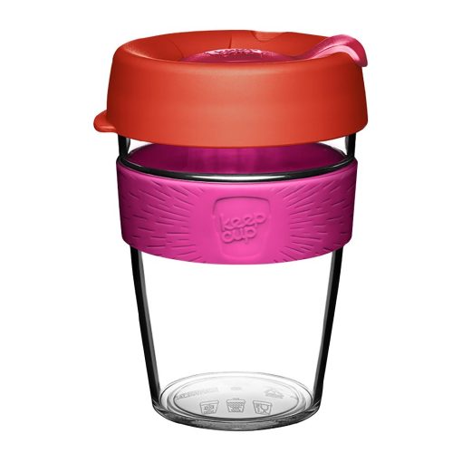 KeepCups Clear Reusable Cups Daybreak 12oz (CZ746)