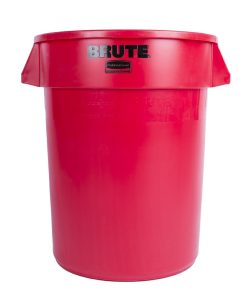 Rubbermaid Brute Utility Container Red 121Ltr (DN849)