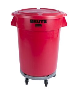 Rubbermaid Brute Utility Container Red 121Ltr (DN849)