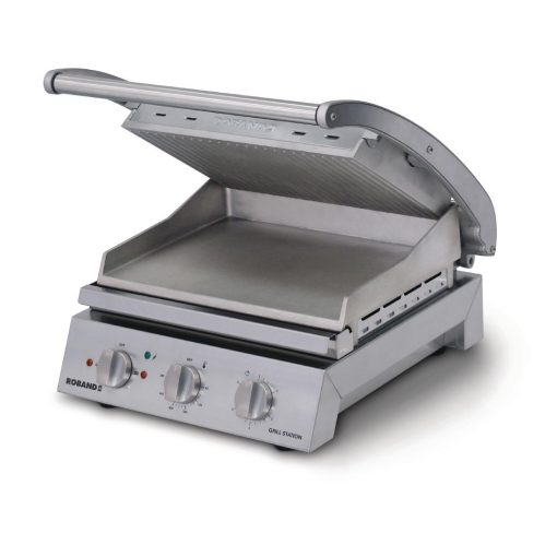 Roband Contact Grill 6 Slice Ribbed Top Plate 2200W GSA610R (GK941)