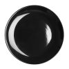 Olympia Cafe Coupe Plate Black - 200mm 8 Pack of 12 (CU950)