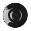 Olympia Cafe Espresso Saucer Black Pack of 12 (CU955)