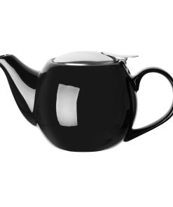 Olympia Cafe Teapot Black (CU958)