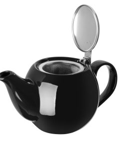 Olympia Cafe Teapot Black (CU958)