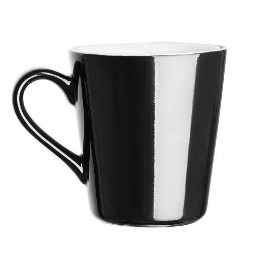 Olympia Cafe Flat White Cup Black - 170ml Pack of 12 (CU961)