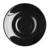 Olympia Cafe Flat White Saucer Black Pack of 12 (CU962)