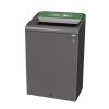 Rubbermaid Configure Recycling Bin with Mixed Recycling Label Green 125Ltr (CX962)