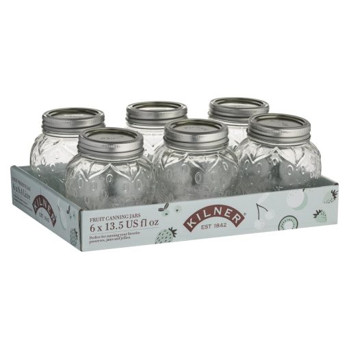 Kilner Strawberry Jars Pack of 6 (DK791)