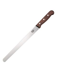 Victorinox Wooden Handled Slicer Knife Round Blade 30cm (DP587)