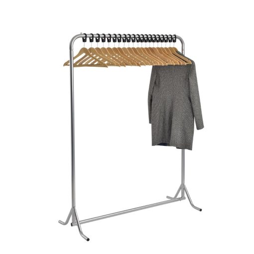 Meeting Room Coat Rack with 20 wood Hangers (DP711)