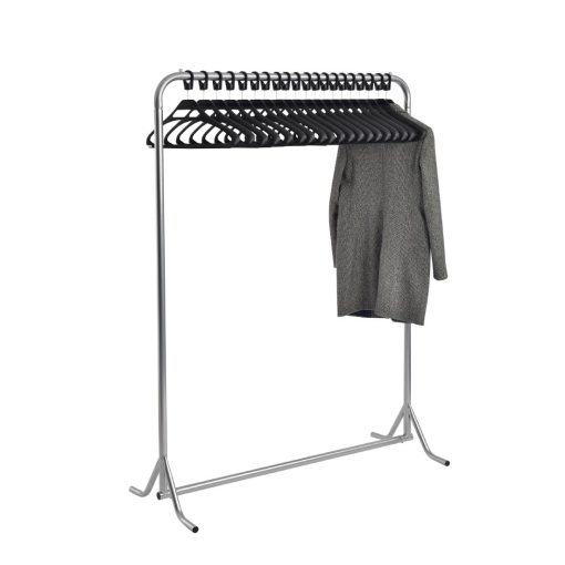 Meeting Room Coat Rack with 20 Black Hangers (DP712)