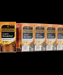 Twinings English Breakfast Decaffeinated Enveloped Tea Bags Pack of 80 (DZ460)