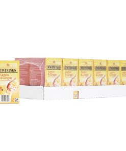 Twinings Lemon and Ginger Enveloped Tea Bags Pack of 240 (DZ462)