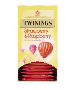 Twinings Strawberry and Raspberry Enveloped Tea Bags Pack of 240 (DZ465)