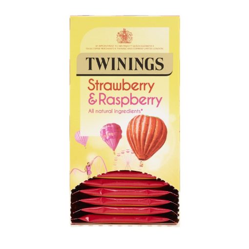 Twinings Strawberry and Raspberry Enveloped Tea Bags Pack of 240 (DZ465)