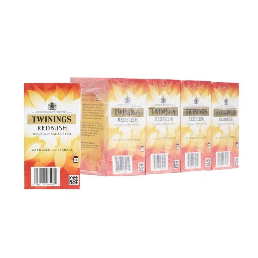 Twinings Redbush Tea Enveloped Tea Bags Pack of 80 (DZ466)